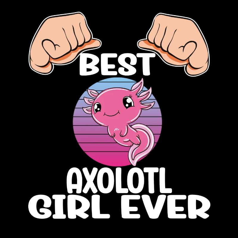 Axolotl drôle Axolotl mignon