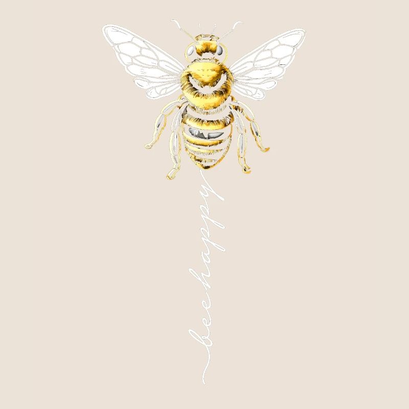 Abeille heureuse