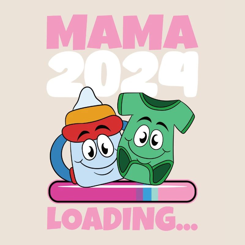 Mama 2024 werdende Mutter Schwangerschaft