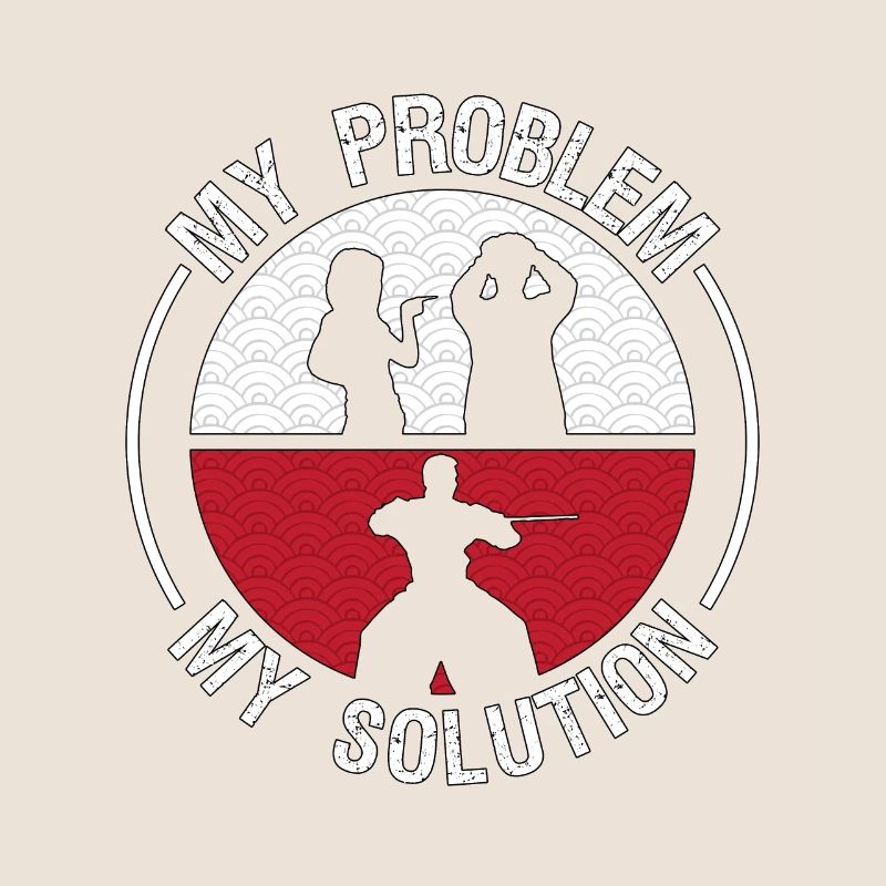 Aikido Fighter My Problem My Pictogram Dad Aikido