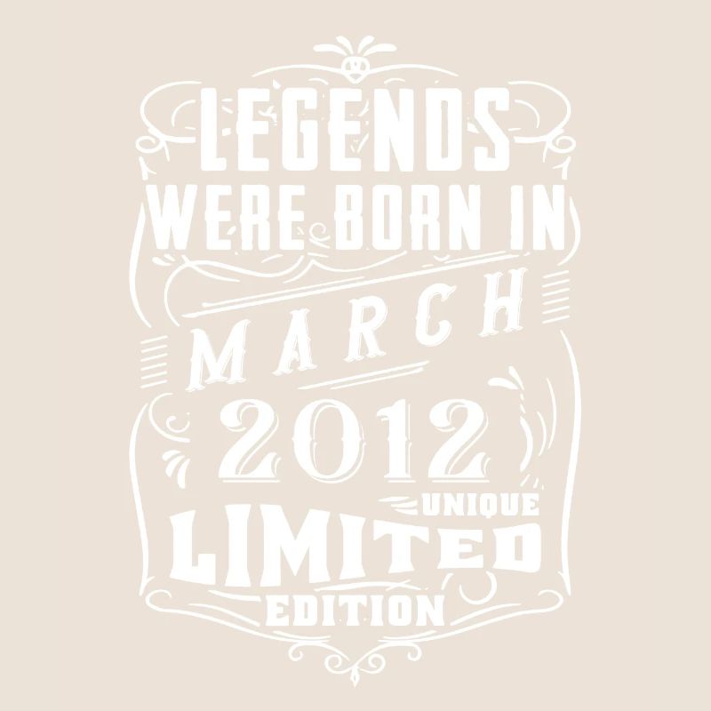 Anniversaire Mars 2012 Année Édition Limitée