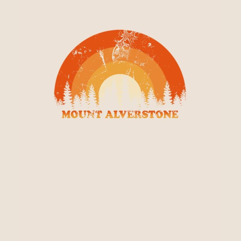 Vintage Mount Alverstone Ventilator Retro Cool Sunset