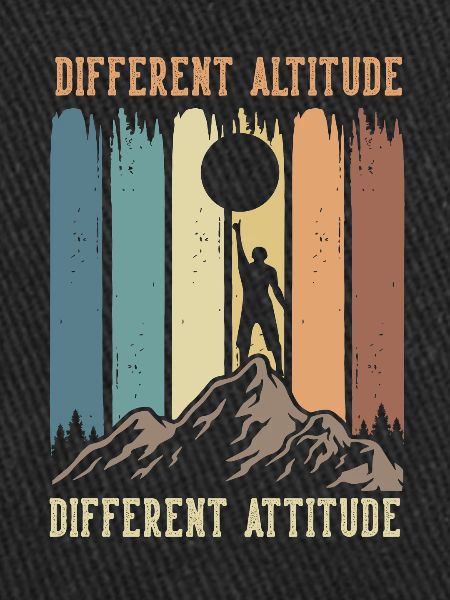 Altitude différente, attitude différente