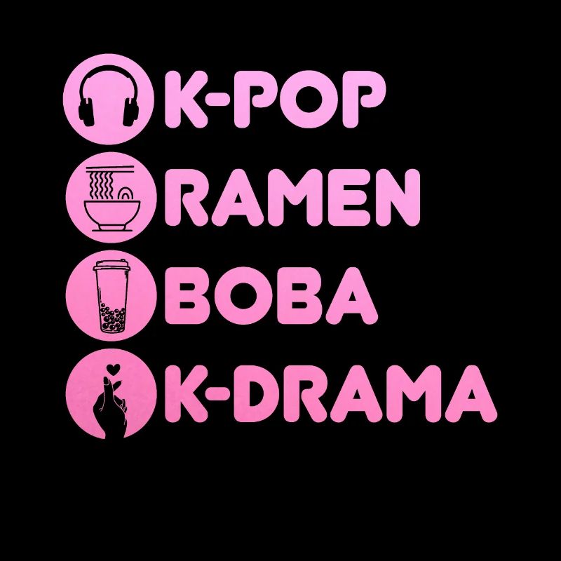 K-Pop Fan cadeau musique pop coréenne