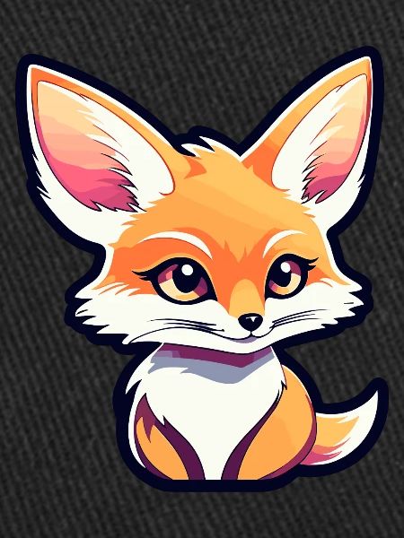Desert Fox Fennec Drawing