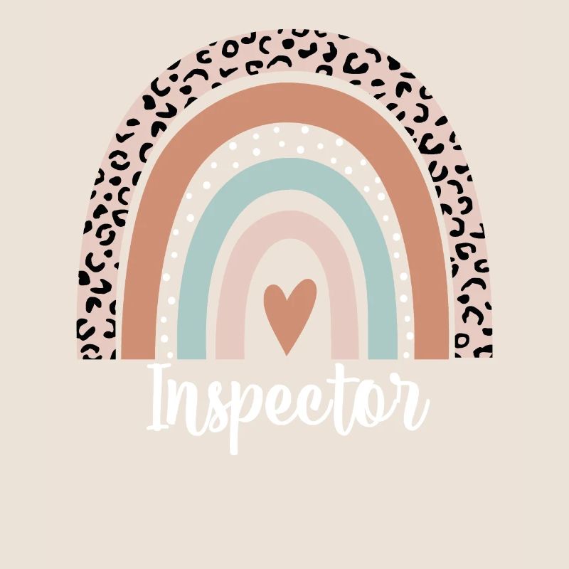 Inspector Rainbow Leopard Funny Inspector