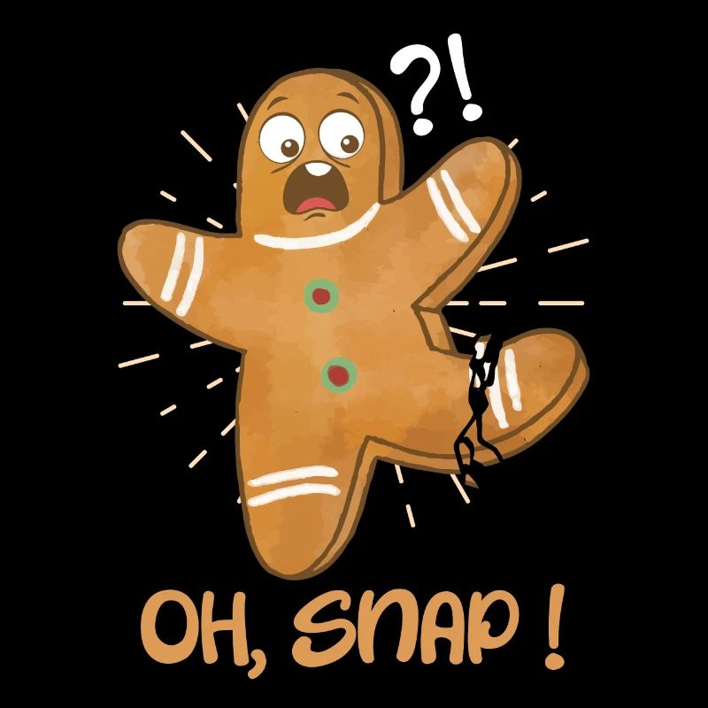 Gingerbread Man Oh crap! Baking Lover Biscuits
