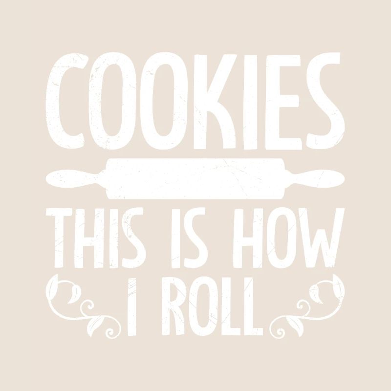 Cookies, c’est comme ça que je roule les biscuits de confiseur Baker