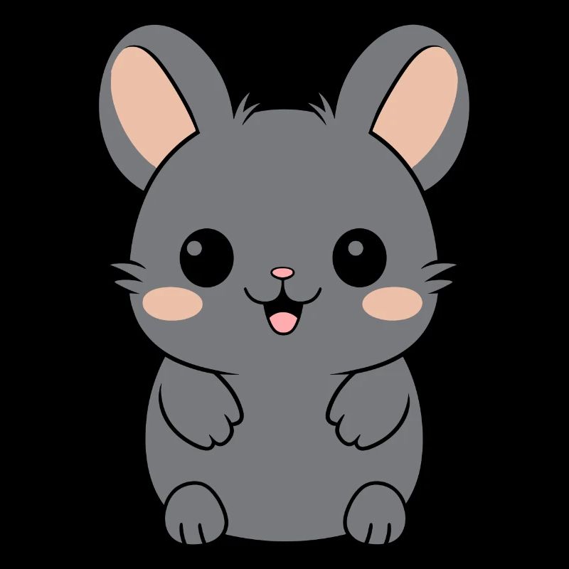 Petit chinchilla mignon