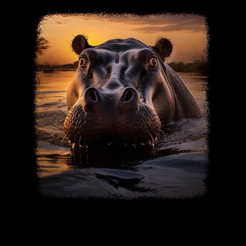 Hippos realistic Hippo