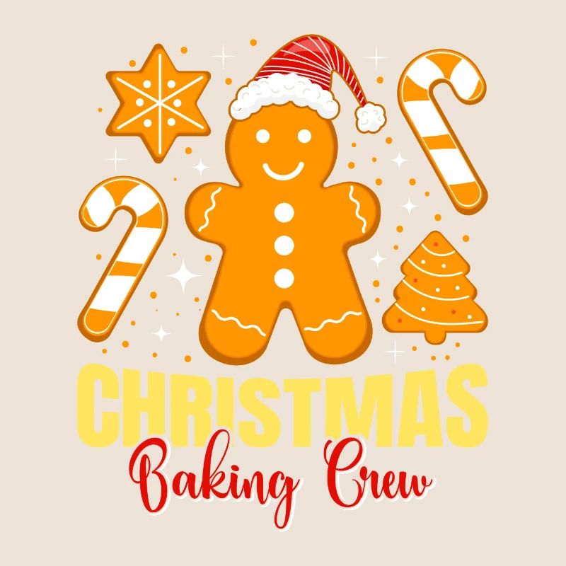 Backfans Christmas Baking Crew Plätzchen