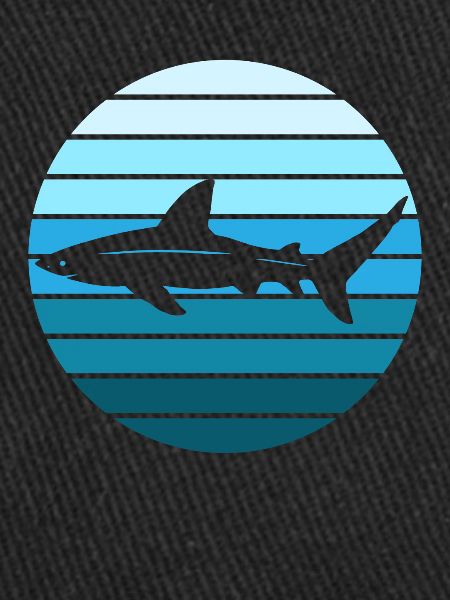 Requin Retro Sunset Surfer