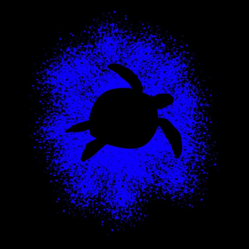 Sea turtle turtle in the ocean