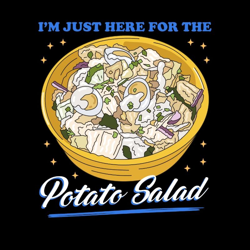 Potato salad with mayonnaise gift