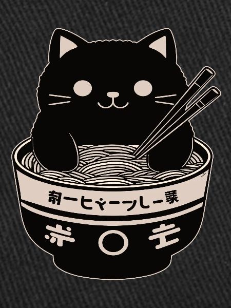 Ramen Powered Cat , classique