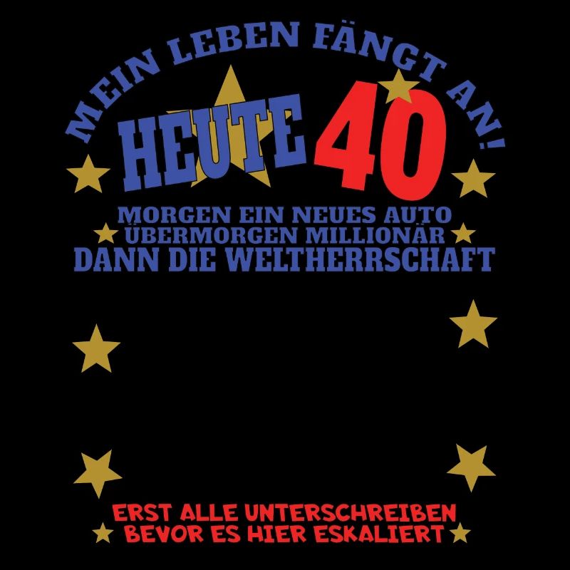 40. Geburtstag Frau & Mann Gästebuch