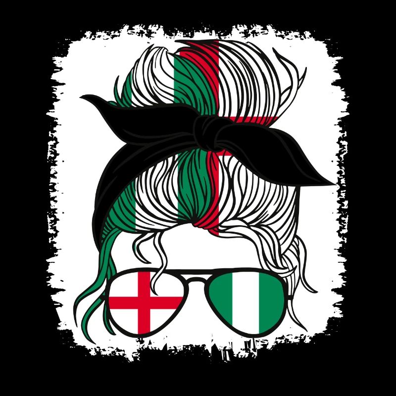 Halb Englisch Halb Nigerianisch Mädchen Nigeria England