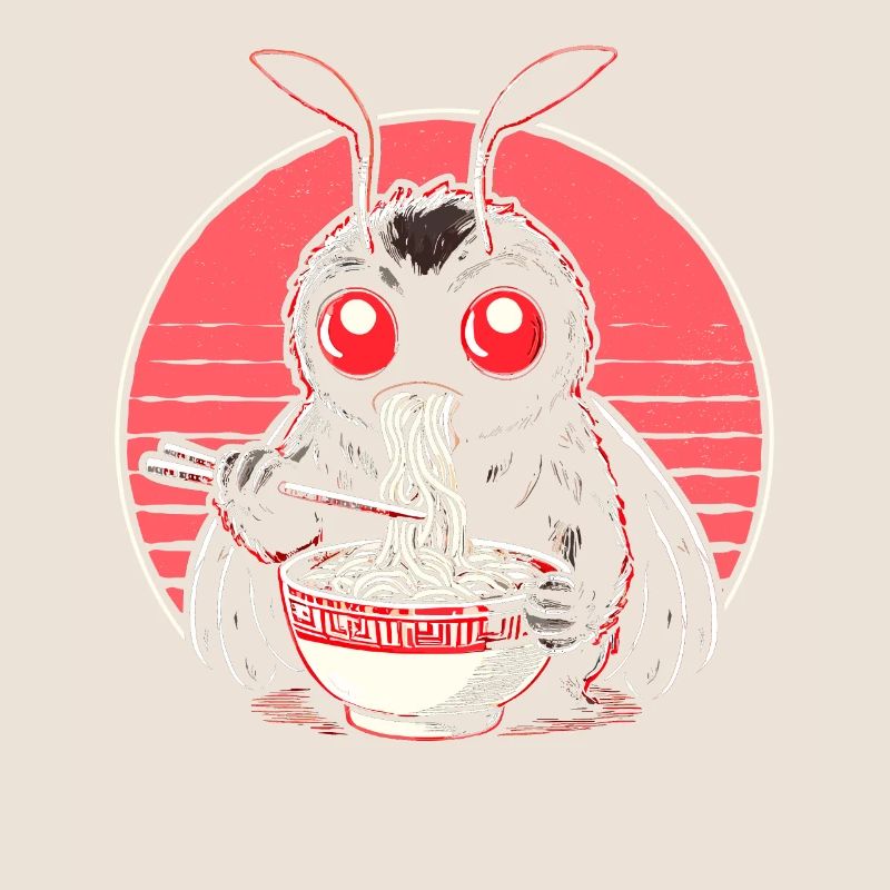 Nouilles Ramen Mothman