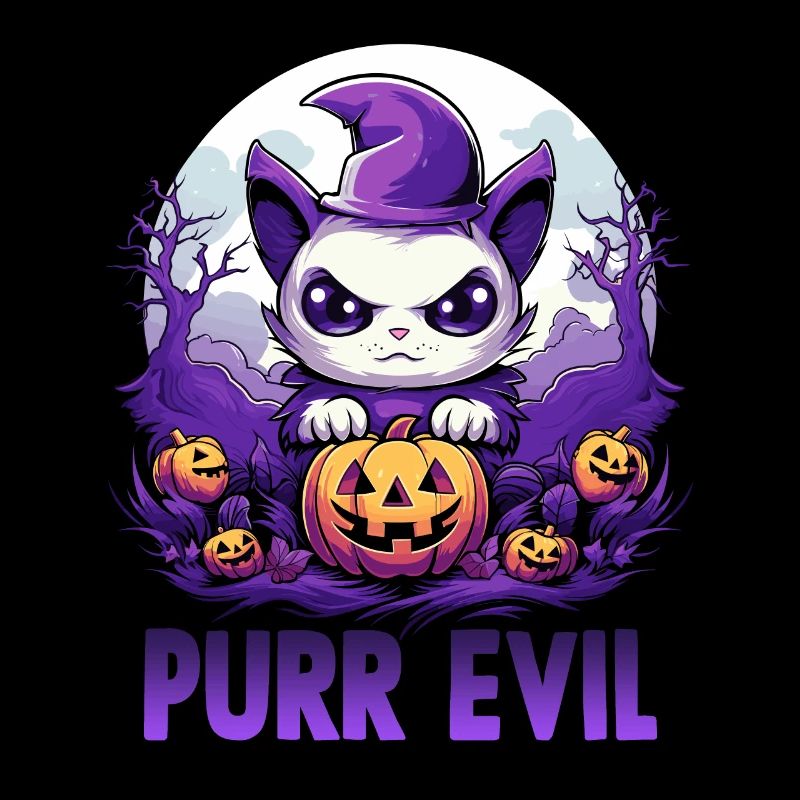 Halloween Katzen Kostüm Süßes oder Saures