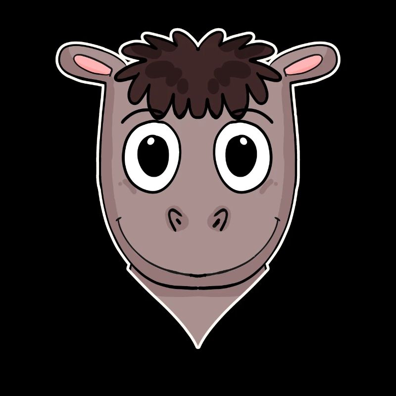 Tête d’animal de cheval Tête d’animal