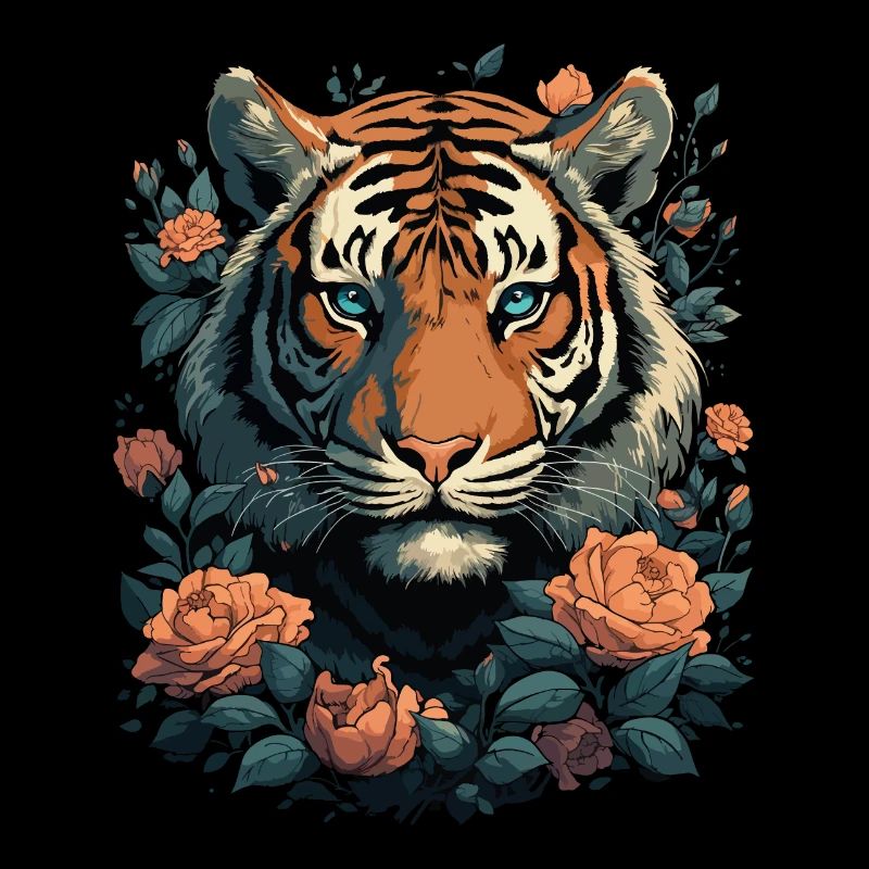 Tiger, Tiger Head, Strong, Wild, Pride, Brave, Royal,