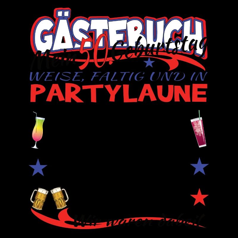 50. Geburtstag Frau & Mann Gästebuch