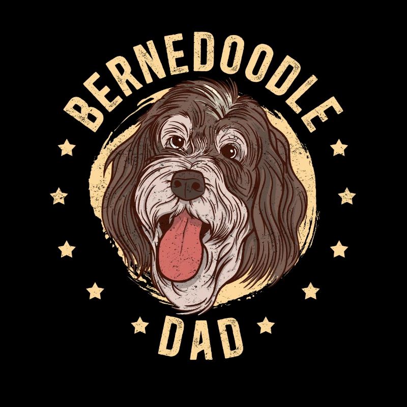 Bernedoodle Dad Hundebesitzer Hundepapa Geschenk