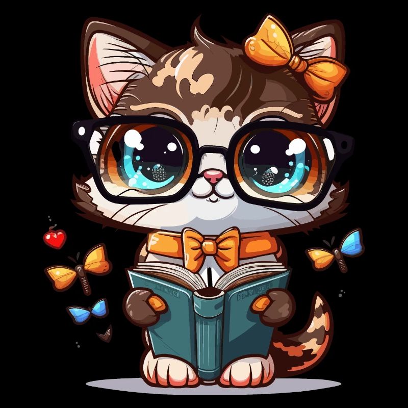 Le chat rat de bibliothèque