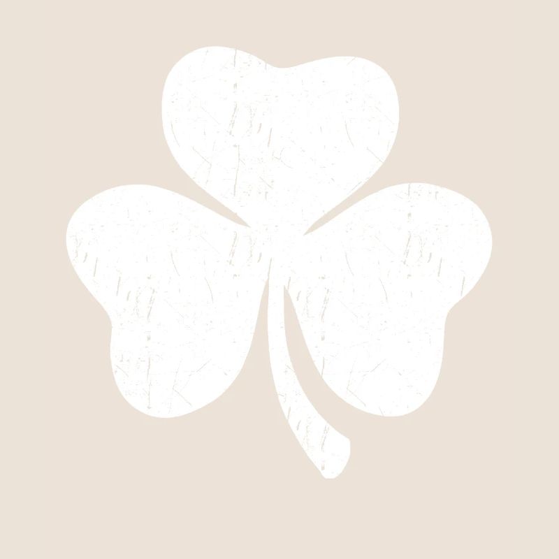 White three-leaf clover