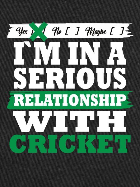 Cricket Ma relation sérieuse drôle