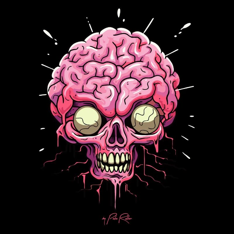 Pas de matière grise : un cerveau de zombie super extraterrestre