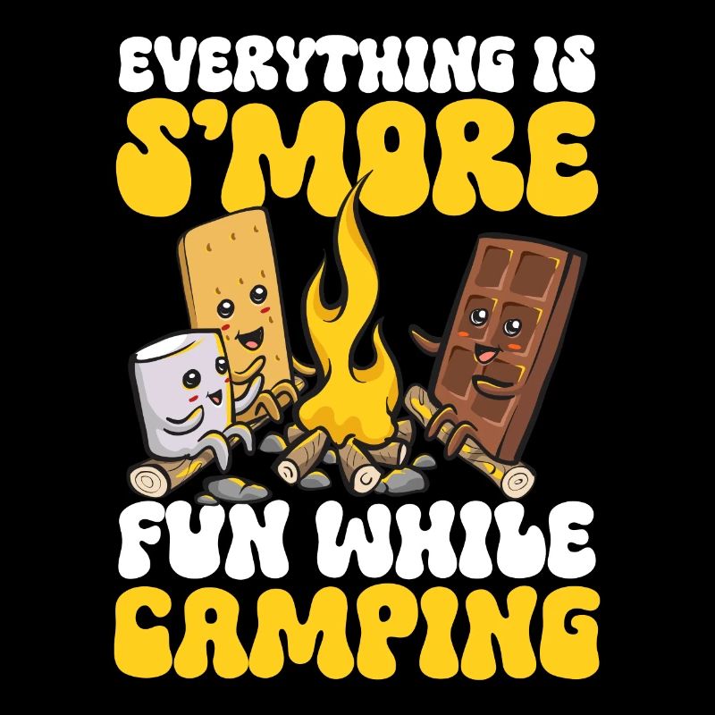S'more Campfire Marshmallow Camping