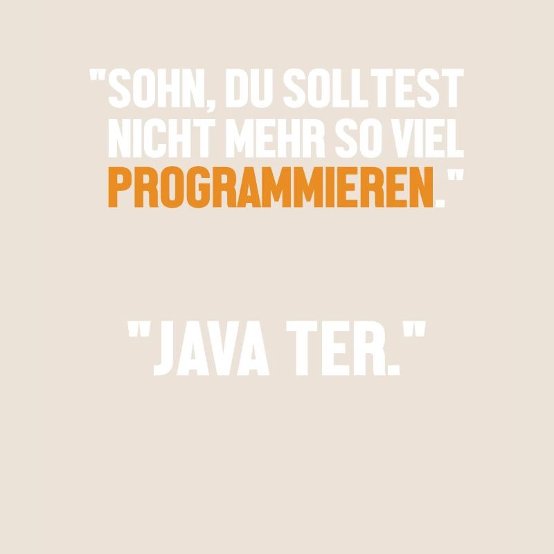 Sohn Programmieren Ja Vater Developer Coder