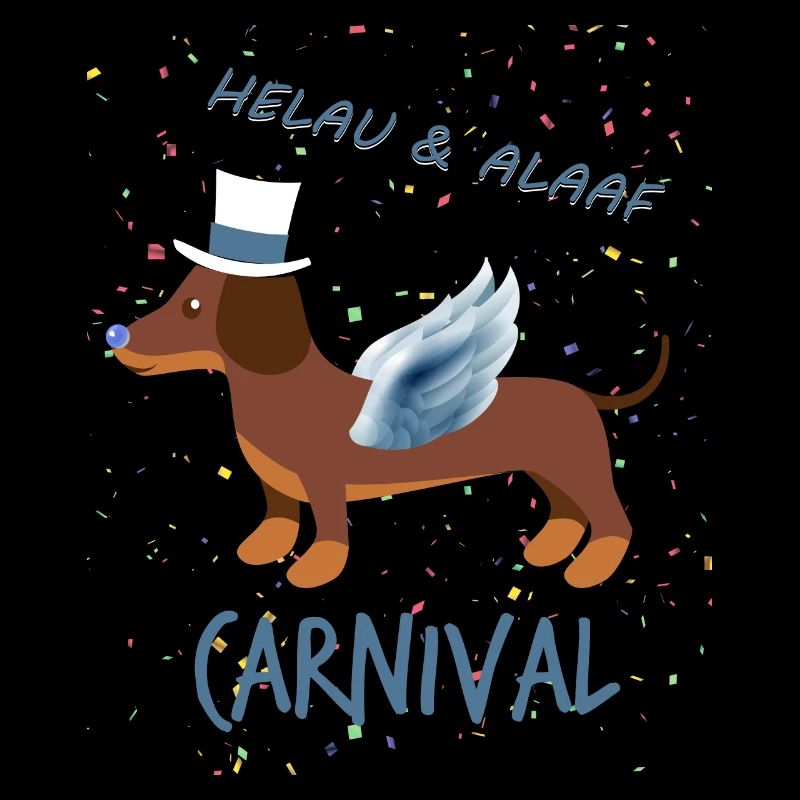 Dachshund, Carnival, Carnival, Helau, Alaaf