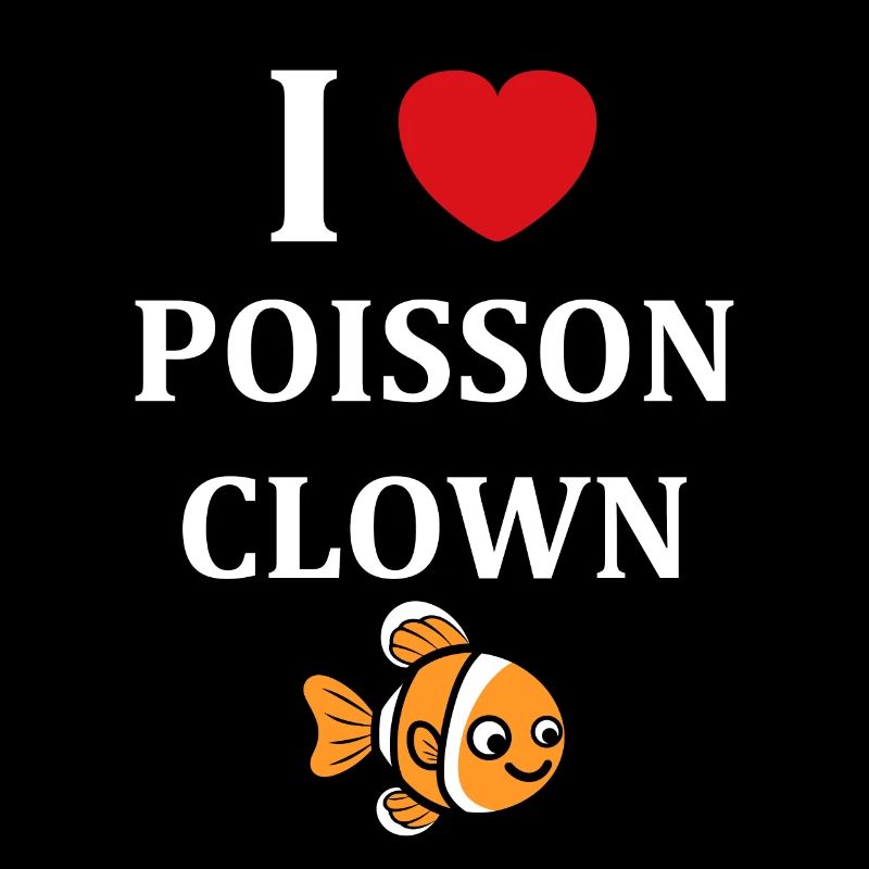 Humour petit poisson clown