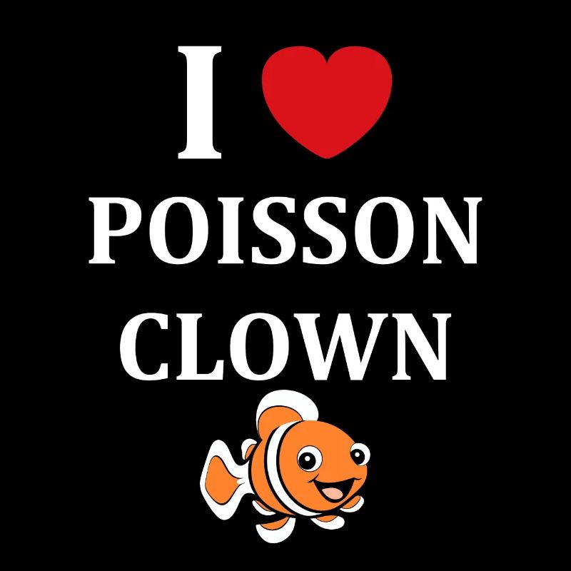 Humour petit poisson clown