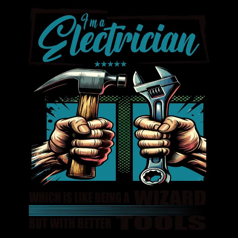 Electrician Profession Saying Worker