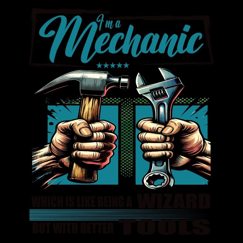 Mechanic Beruf Spruch Arbeiter