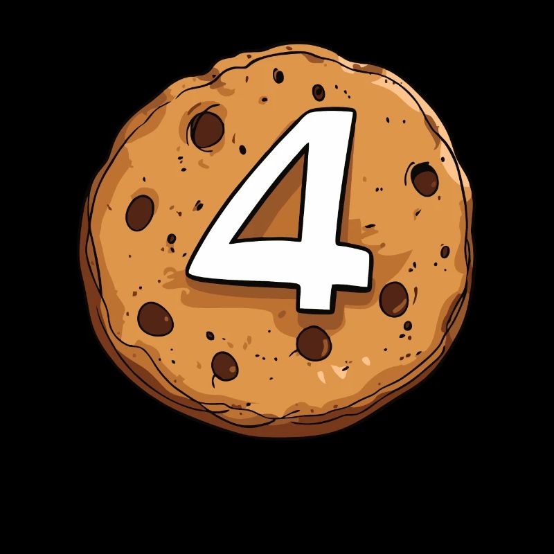 A Birthday Cookie for Four-Year-Old, 4 Year Old