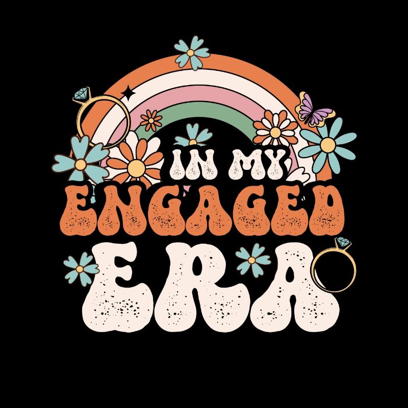 Dedicated friends engagement bride