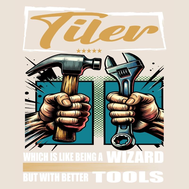 Tiler Profession Saying Worker