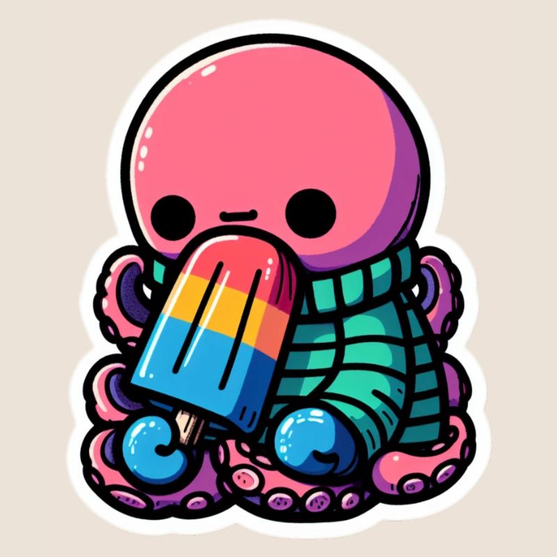 Popsicle octopus