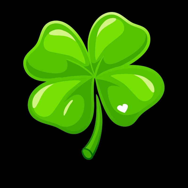 Kleeblatt Glücksbringer