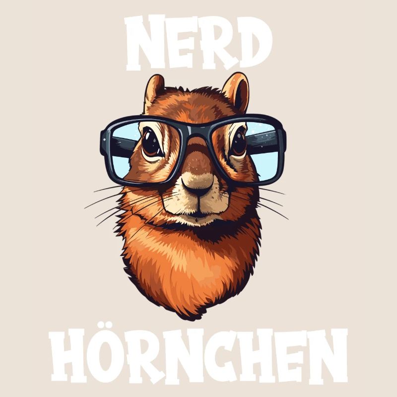Nerdhörnchen Junge Jungen Erdhörnchen Nerdy Nerd