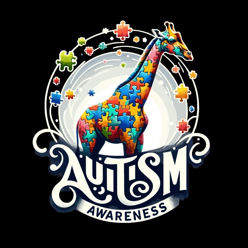 Autism Awareness puzzles piece