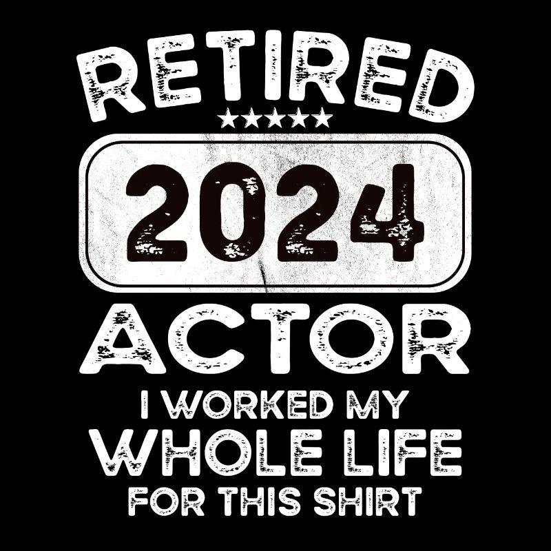 Acteur à la retraite 2024