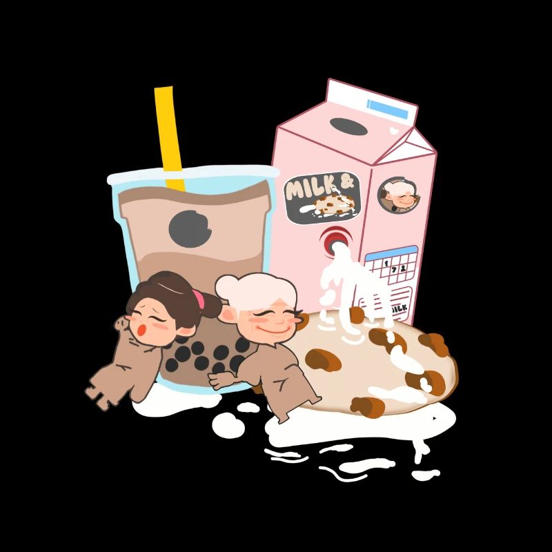 Biscuits et lait