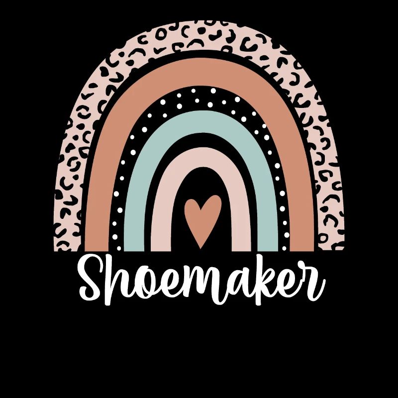 Shoemaker Rainbow Leopard Funny Shoemaker