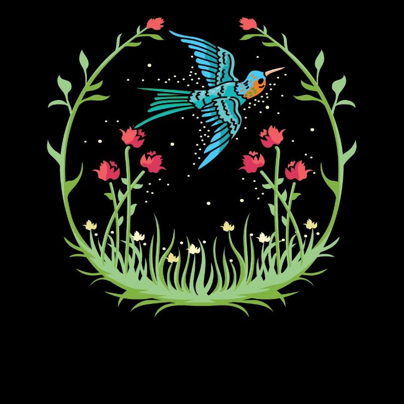 Colibri, Fleurs, Oiseau De Fleur