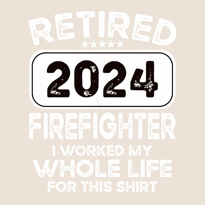 Pompier à la retraite 2024